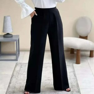 شلوار پارچه ای نیم بگ